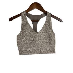 SPANX Longline Medium Impact Sports Bra Size S Activewear Yoga Exercise